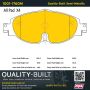MPA 1001-1760M Quality-Built Premium Semi-Metallic Brake Pads