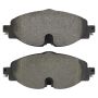 MPA 1001-1760M Quality-Built Premium Semi-Metallic Brake Pads