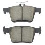 MPA 1001-1761C Quality-Built Premium Ceramic Brake Pads w/ Hardware