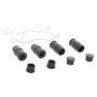 MPA 1001-1761C Quality-Built Premium Ceramic Brake Pads w/ Hardware