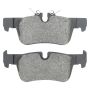 MPA 1001-1762M Quality-Built Premium Semi-Metallic Brake Pads