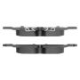 MPA 1001-1762M Quality-Built Premium Semi-Metallic Brake Pads