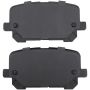 MPA 1001-1766M Quality-Built Premium Semi-Metallic Brake Pads w/ Hardware