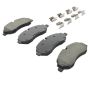 MPA 1001-1774M Quality-Built Premium Semi-Metallic Brake Pads w/ Hardware
