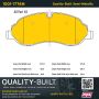 MPA 1001-1774M Quality-Built Premium Semi-Metallic Brake Pads w/ Hardware