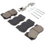 MPA 1001-1784C Quality-Built Premium Ceramic Brake Pads w/ Hardware