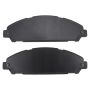 MPA 1001-1791C Quality-Built Premium Ceramic Brake Pads w/ Hardware