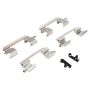 MPA 1001-1791C Quality-Built Premium Ceramic Brake Pads w/ Hardware
