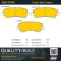 MPA 1001-1793C Quality-Built Premium Ceramic Brake Pads w/ Hardware