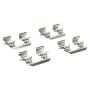 MPA 1001-1793C Quality-Built Premium Ceramic Brake Pads w/ Hardware