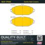 MPA 1001-1794C Quality-Built Premium Ceramic Brake Pads