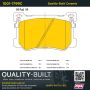 MPA 1001-1799C Quality-Built Premium Ceramic Brake Pads