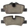 MPA 1001-1800C Quality-Built Premium Ceramic Brake Pads w/ Hardware