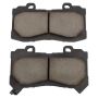 MPA 1001-1802C Quality-Built Premium Ceramic Brake Pads w/ Hardware