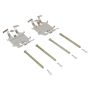 MPA 1001-1802C Quality-Built Premium Ceramic Brake Pads w/ Hardware