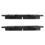 MPA 1001-1802C Quality-Built Premium Ceramic Brake Pads w/ Hardware