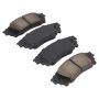 MPA 1001-1805C Quality-Built Premium Ceramic Brake Pads w/ Hardware