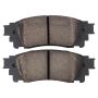 MPA 1001-1805C Quality-Built Premium Ceramic Brake Pads w/ Hardware