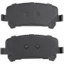 MPA 1001-1806C Quality-Built Premium Ceramic Brake Pads w/ Hardware