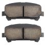 MPA 1001-1806C Quality-Built Premium Ceramic Brake Pads w/ Hardware