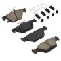 MPA 1001-1808C Quality-Built Premium Ceramic Brake Pads w/ Hardware