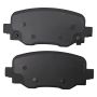 MPA 1001-1809C Quality-Built Premium Ceramic Brake Pads w/ Hardware