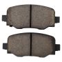 MPA 1001-1809C Quality-Built Premium Ceramic Brake Pads w/ Hardware