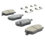 MPA 1001-1811C Quality-Built Premium Ceramic Brake Pads w/ Hardware