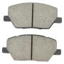 MPA 1001-1811C Quality-Built Premium Ceramic Brake Pads w/ Hardware
