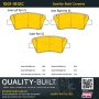 MPA 1001-1812C Quality-Built Premium Ceramic Brake Pads