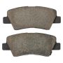 MPA 1001-1813C Quality-Built Premium Ceramic Brake Pads w/ Hardware