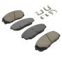 MPA 1001-1814C Quality-Built Premium Ceramic Brake Pads w/ Hardware