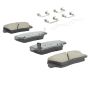 MPA 1001-1815C Quality-Built Premium Ceramic Brake Pads w/ Hardware
