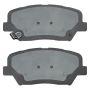 MPA 1001-1815C Quality-Built Premium Ceramic Brake Pads w/ Hardware