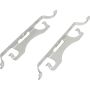 MPA 1001-1818AC Quality-Built Premium Ceramic Brake Pads w/ Hardware