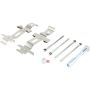 MPA 1001-1835M Quality-Built Premium Semi-Metallic Brake Pads w/ Hardware