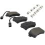 MPA 1001-1840AM Quality-Built Premium Semi-Metallic Brake Pads