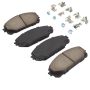 MPA 1001-1843C Quality-Built Premium Ceramic Brake Pads w/ Hardware