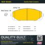 MPA 1001-1843C Quality-Built Premium Ceramic Brake Pads w/ Hardware