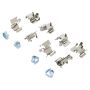 MPA 1001-1843C Quality-Built Premium Ceramic Brake Pads w/ Hardware