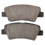 MPA 1001-1848C Quality-Built Premium Ceramic Brake Pads