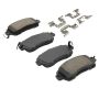 MPA 1001-1852C Quality-Built Premium Ceramic Brake Pads w/ Hardware