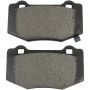 MPA 1001-1854M Quality-Built Premium Semi-Metallic Brake Pads w/ Hardware