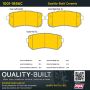 MPA 1001-1856C Quality-Built Premium Ceramic Brake Pads w/ Hardware