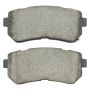MPA 1001-1856C Quality-Built Premium Ceramic Brake Pads w/ Hardware