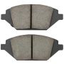 MPA 1001-1864C Quality-Built Premium Ceramic Brake Pads w/ Hardware