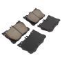 MPA 1001-1871C Quality-Built Premium Ceramic Brake Pads