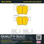 MPA 1001-1872M Quality-Built Premium Semi-Metallic Brake Pads