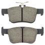 MPA 1001-1878C Quality-Built Premium Ceramic Brake Pads w/ Hardware