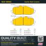 MPA 1001-1894C Quality-Built Premium Ceramic Brake Pads